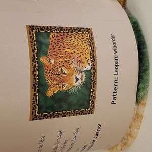 Hi Pile Super Plush Blanket 60" x 80" Leopard w/border